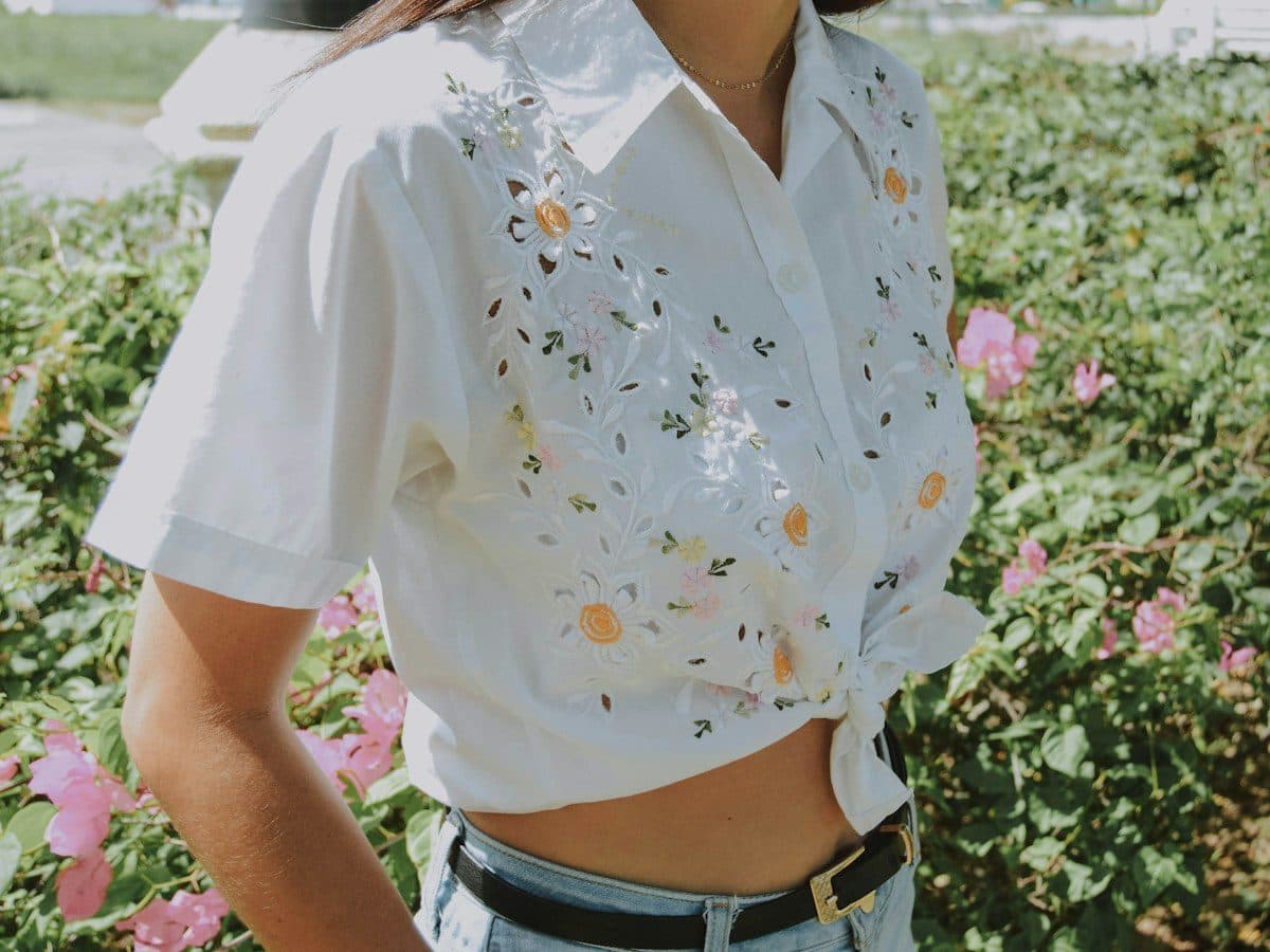 Floral Embroidered Blouse